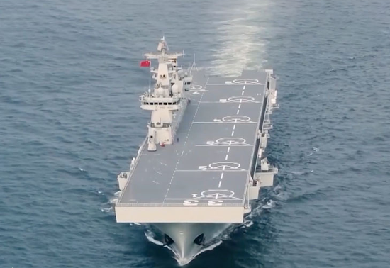 海軍新篇章，075型三號(hào)艦正式入列，海軍新篇章，075型三號(hào)艦正式入列啟航