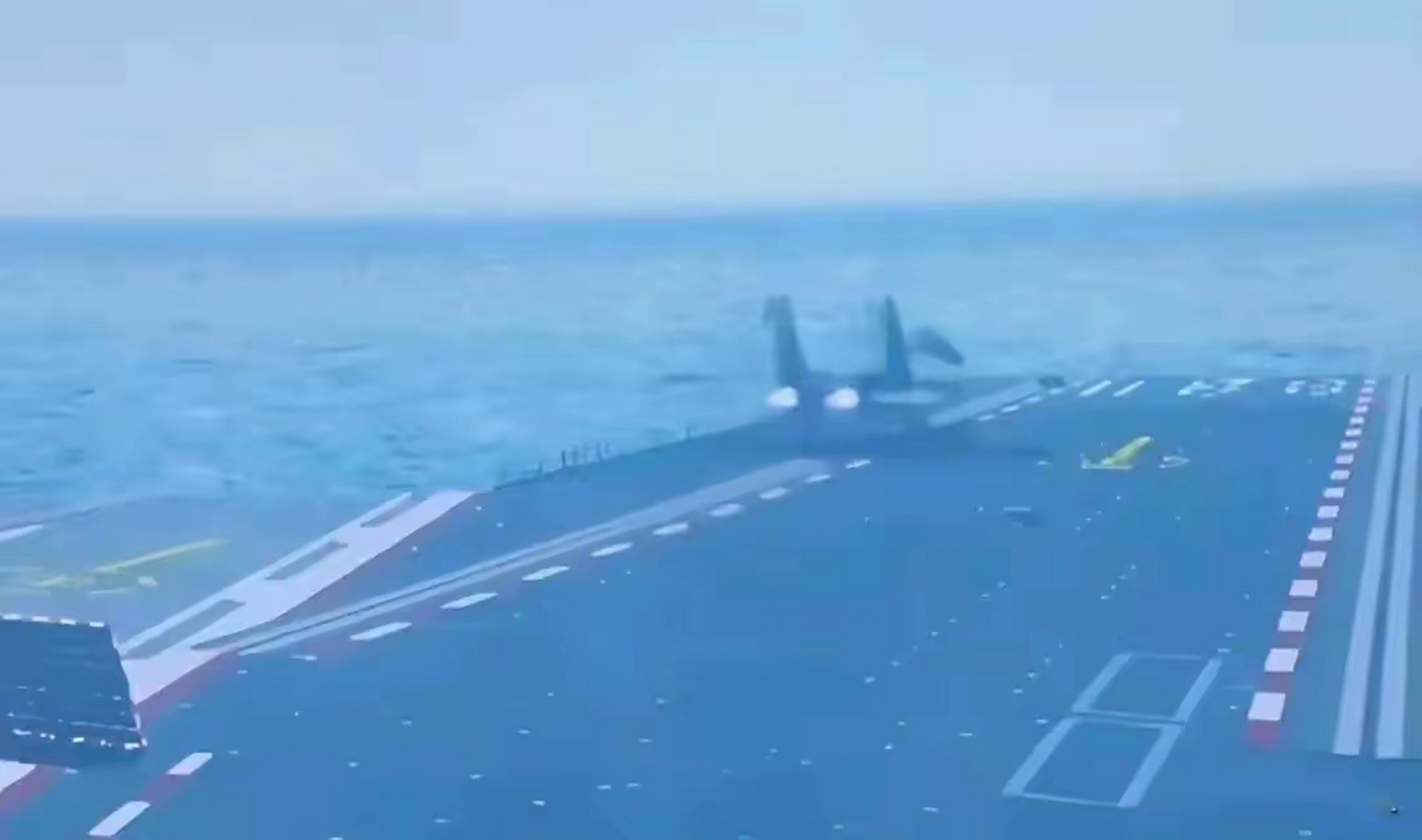 福建艦首次彈射殲-15，揭示中國海軍邁向新時代的里程碑事件，福建艦首次彈射殲-15，中國海軍新時代的里程碑事件