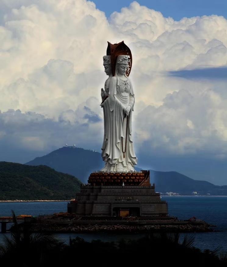 南海觀音，神秘與莊嚴(yán)的海洋圣地，南海觀音，神秘莊嚴(yán)的海洋圣地