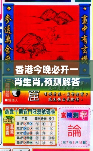 香港和彩王中王精準(zhǔn)一肖，揭秘彩票預(yù)測(cè)之謎，揭秘彩票預(yù)測(cè)之謎，香港和彩王中王精準(zhǔn)預(yù)測(cè)一肖技巧