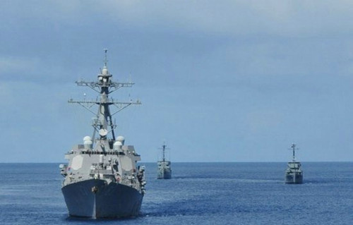 美軍艦闖入中國南海最新消息封海，局勢分析及對策探討，南海局勢緊張升級，美軍艦闖入與封海動態(tài)分析及對策探討