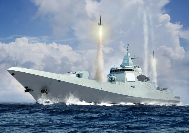 中國下一代重型驅(qū)逐艦，未來海防的堅實支柱，中國下一代重型驅(qū)逐艦，未來海防的堅實后盾