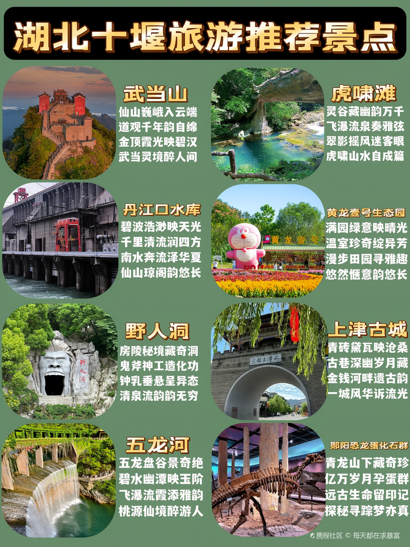 湖北自駕游必去十個(gè)景點(diǎn)，湖北自駕游必去十大景點(diǎn)攻略