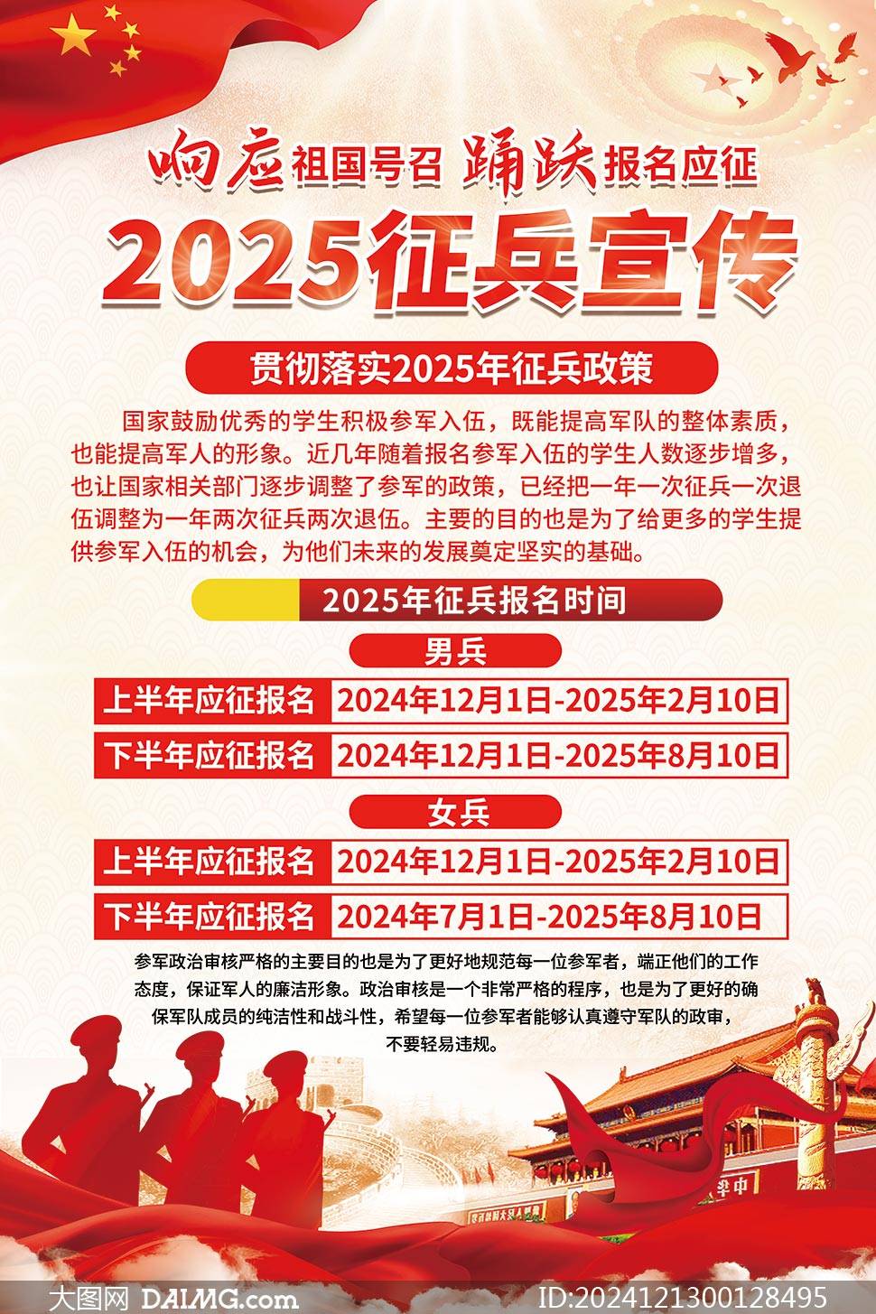 關(guān)于2025年征兵報名時間與條件的全面解析，2025年征兵報名時間及條件全面解讀