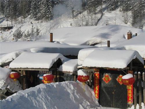 雪鄉(xiāng)，夢幻般的童話世界，雪鄉(xiāng)，夢幻童話世界的奇景