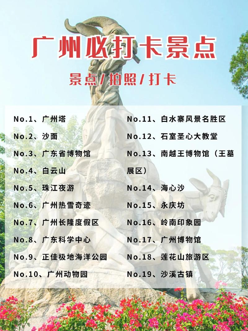 廣州旅游必去十大景點(diǎn)免費(fèi)攻略，廣州十大必游景點(diǎn)免費(fèi)攻略全攻略
